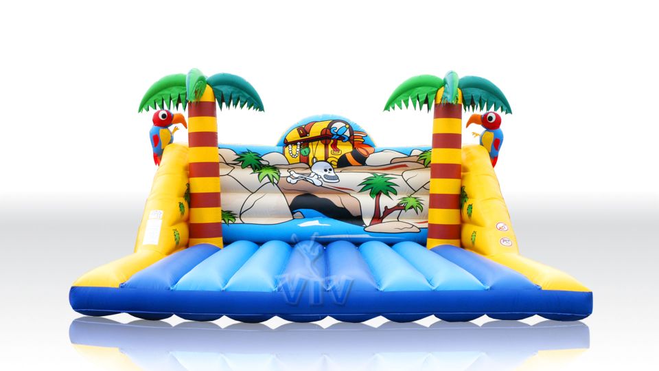 Ladders Treasure Island 6,3 x 6,0 x 3,1 m (without construction) commercial inflatable action game