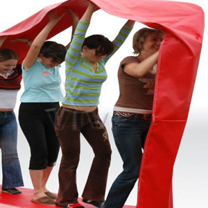 Running tape 10 m (2 pcs) commercial inflatable action game