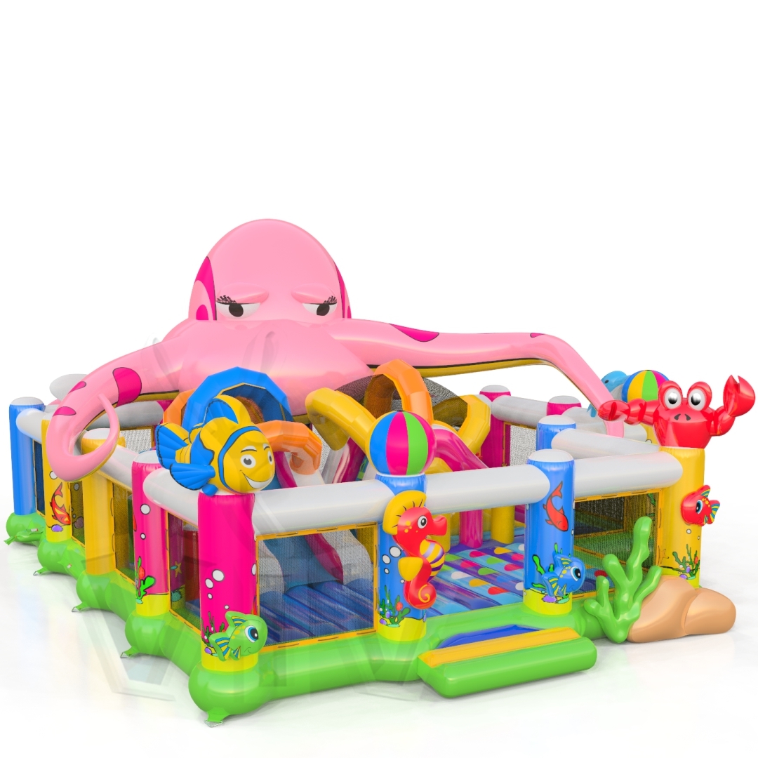 Active Center Octopus commercial inflatable active center