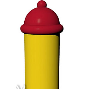 Advertising pole 10 m commercial promotional inflatable balloon