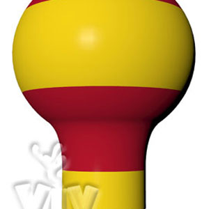 Balloon without narrowing 3 m commercial promotional inflatable balloon