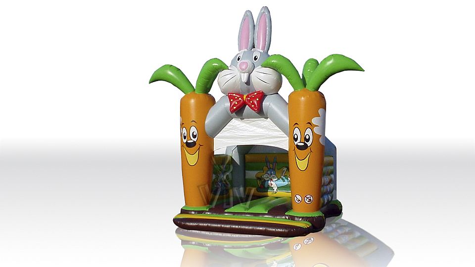 Bounce Rabbit with roof commercial inflatable bounce