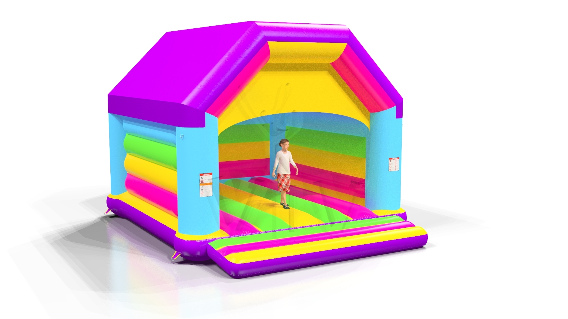 Bounce Startup L (all weather roof) commercial inflatable bounce