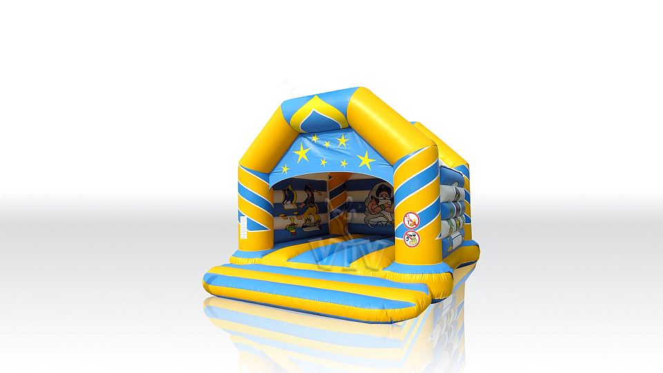 Aladdin 7 x 6 m with roof commercial inflatable bounce