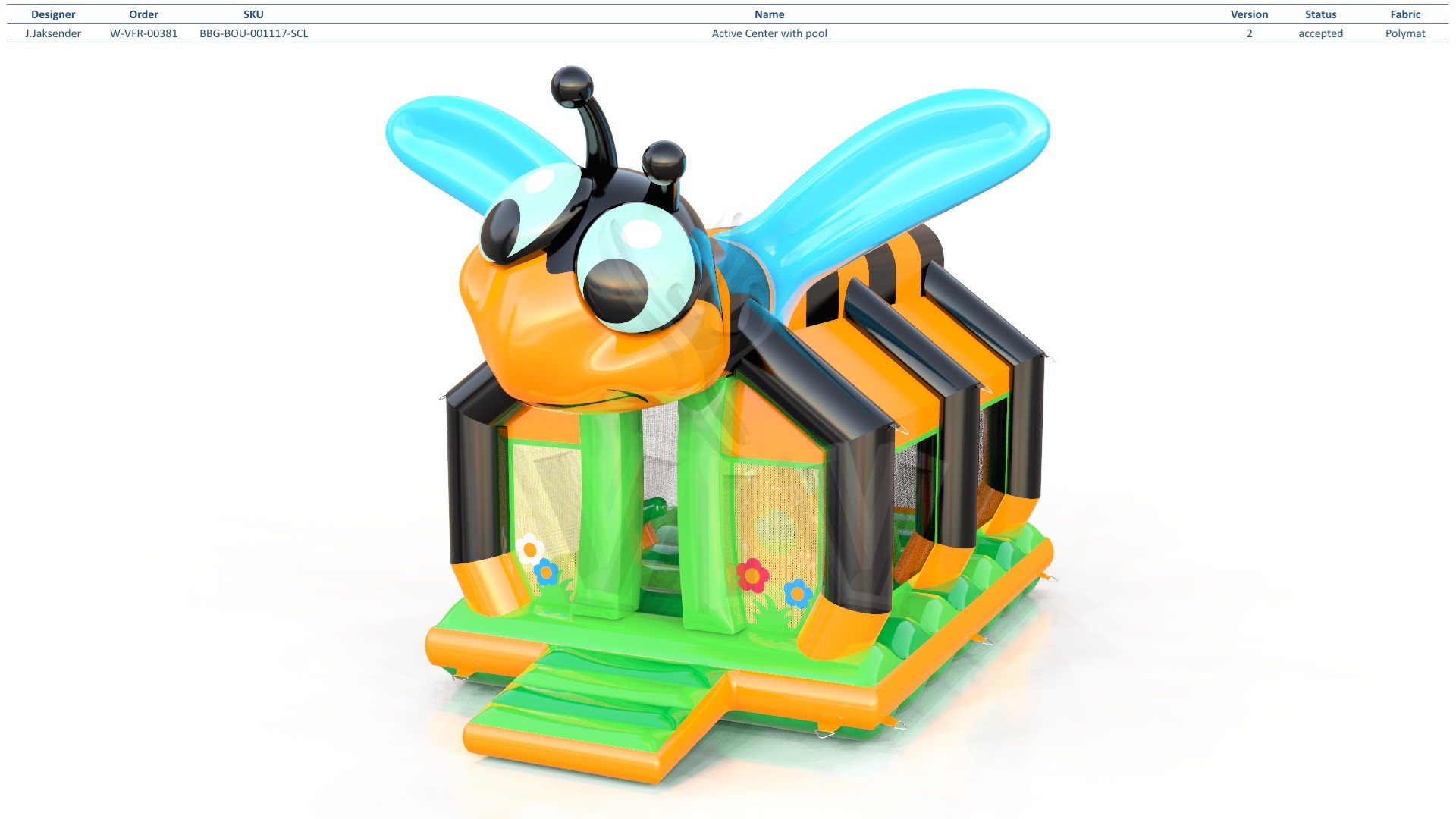 Bounce Bee commercial inflatable bounce