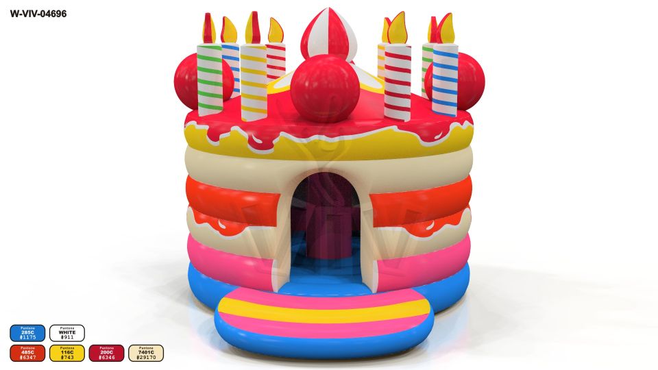 Bounce Cake - Micro Collection commercial inflatable bounce
