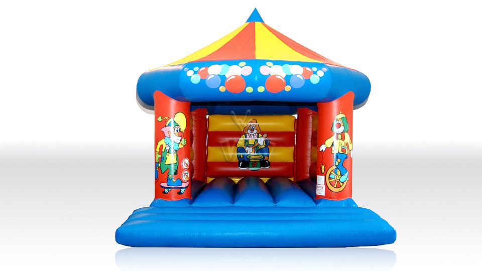 Bounce Circus with roof commercial inflatable bounce