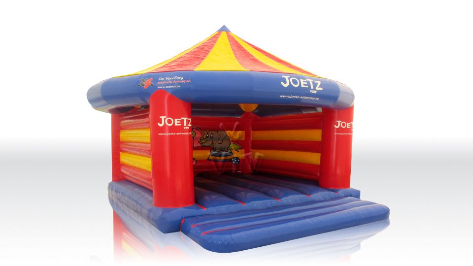 Bounce Circus with roof commercial inflatable bounce