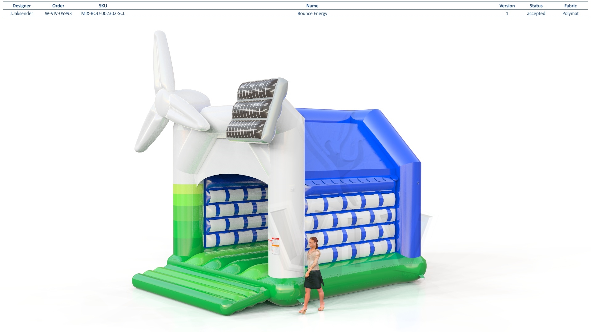 Bounce Energy commercial inflatable bounce