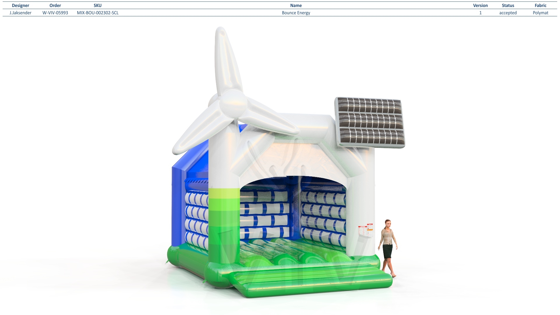 Bounce Energy commercial inflatable bounce