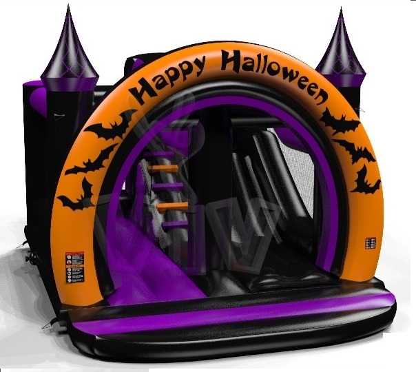 Bounce Combo Happy Halloween - Collection Happy Halloween commercial inflatable bounce
