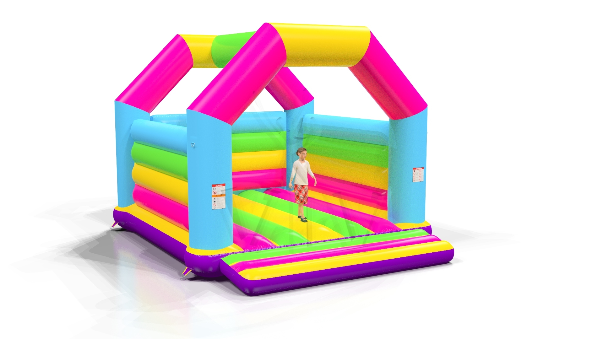 Bounce Startup L (with roof frame) commercial inflatable bounce