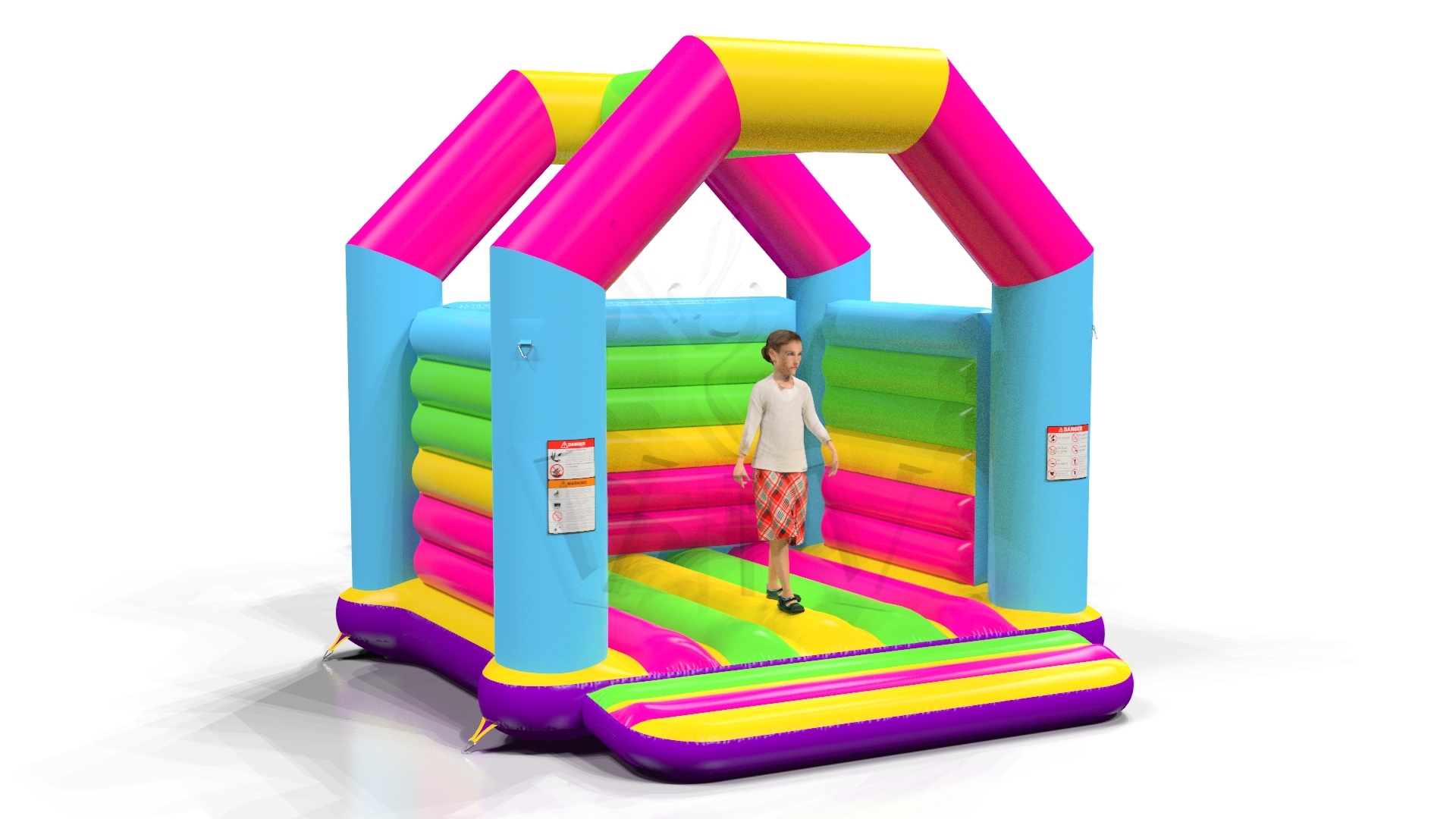 Bounce Startup XS2 (with roof frame) commercial inflatable bounce