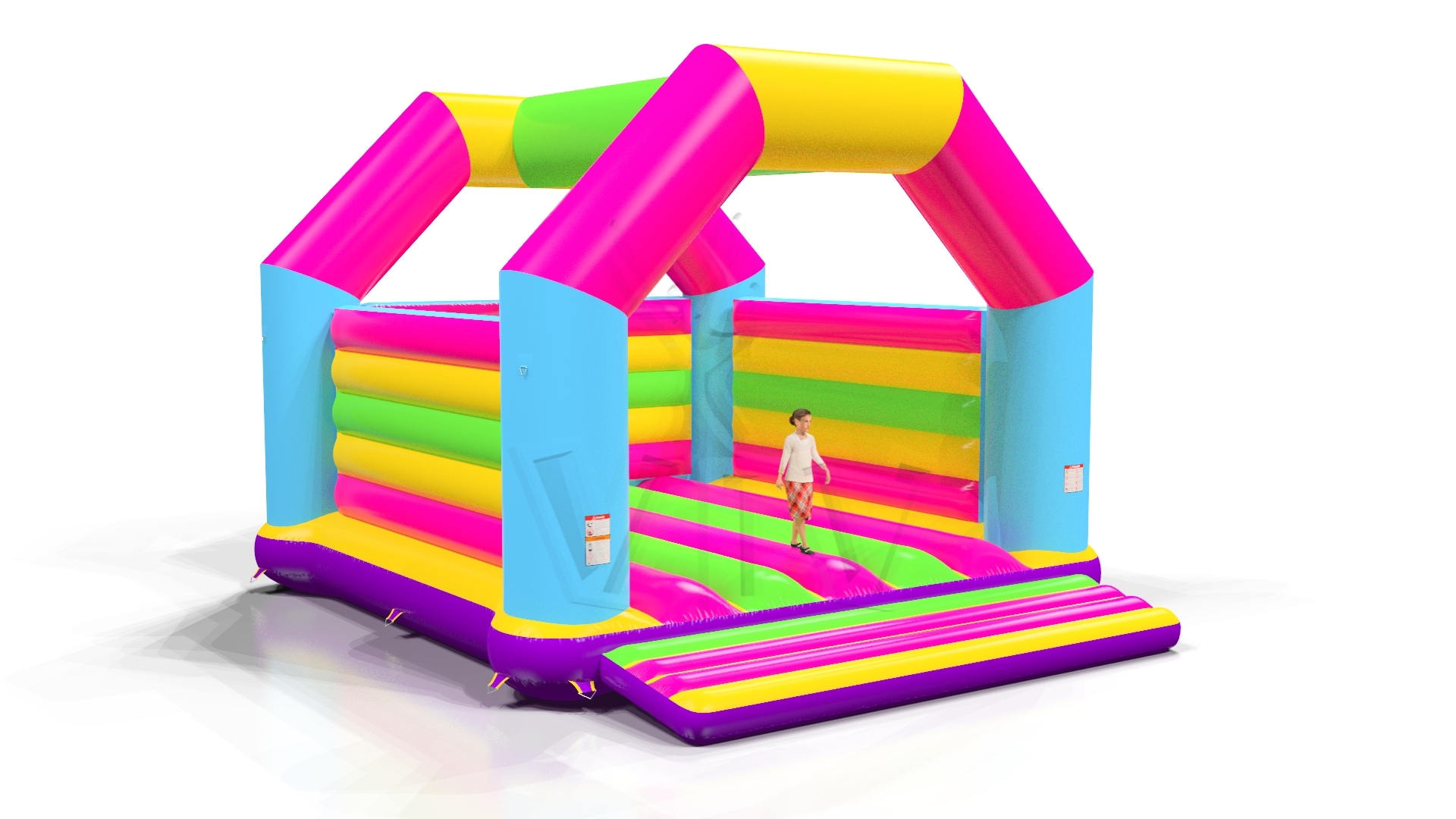 Bounce Startup XXL (with roof frame) commercial inflatable bounce