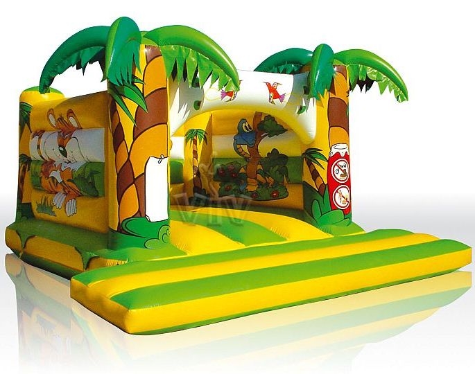 Jungle 5 x 4 m without roof commercial inflatable bounce