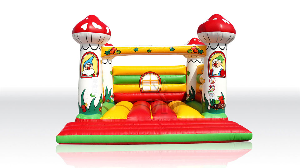 Mushroom 6 x 5m commercial inflatable bounce