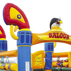 Saloon 10 x 7 without roof commercial inflatable bounce