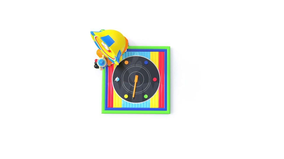 Broom Gramophone Single - set - Collection Dur & Moll commercial mechanical broom attraction