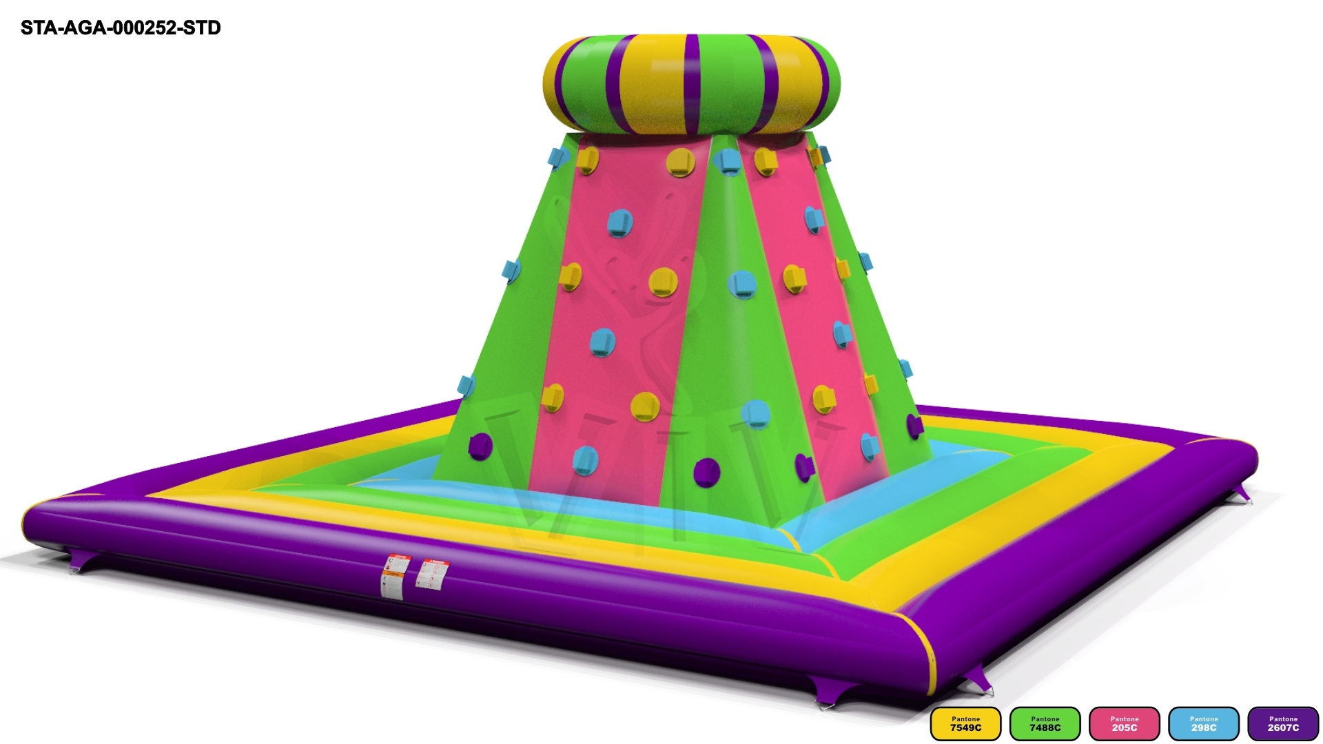 Climbing Mountain Startup L commercial inflatable climbing mountain