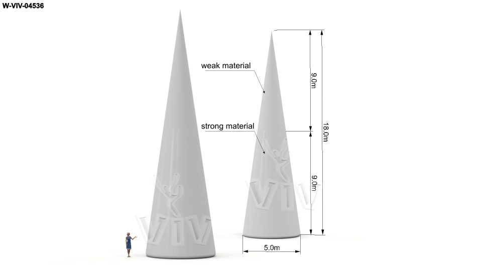 Cone commercial custom inflatable