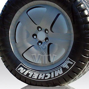 Michelin Tire 4,5 m commercial custom inflatable