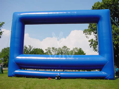 Screen promotional inflatable product photo