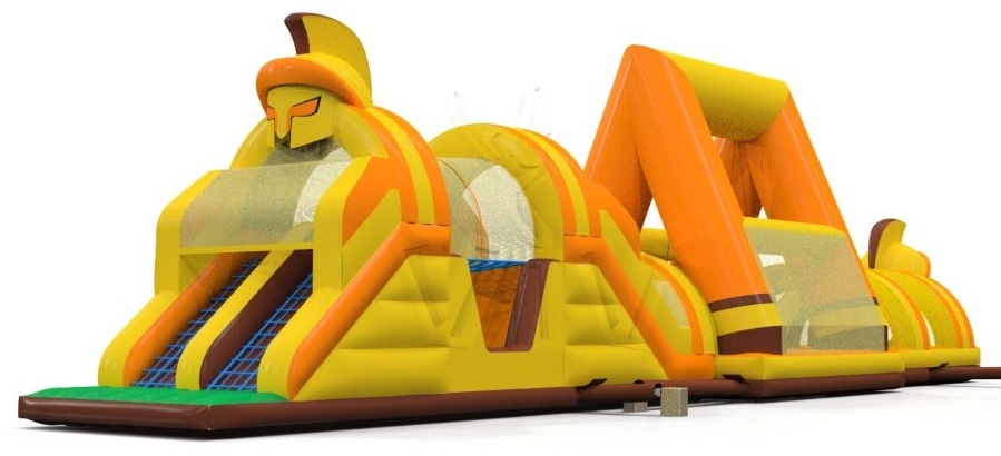 Active Center Gladiators commercial inflatable obstacle course