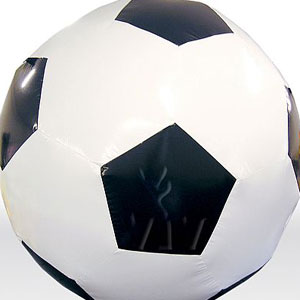 Football 3 m commercial inflatable playing field