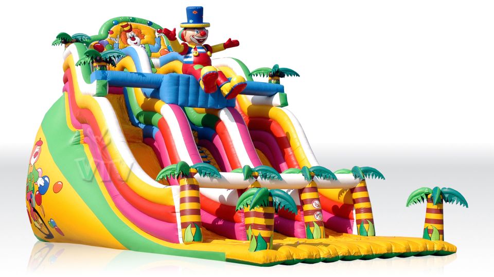 Clown GIGANT Professional commercial inflatable slide
