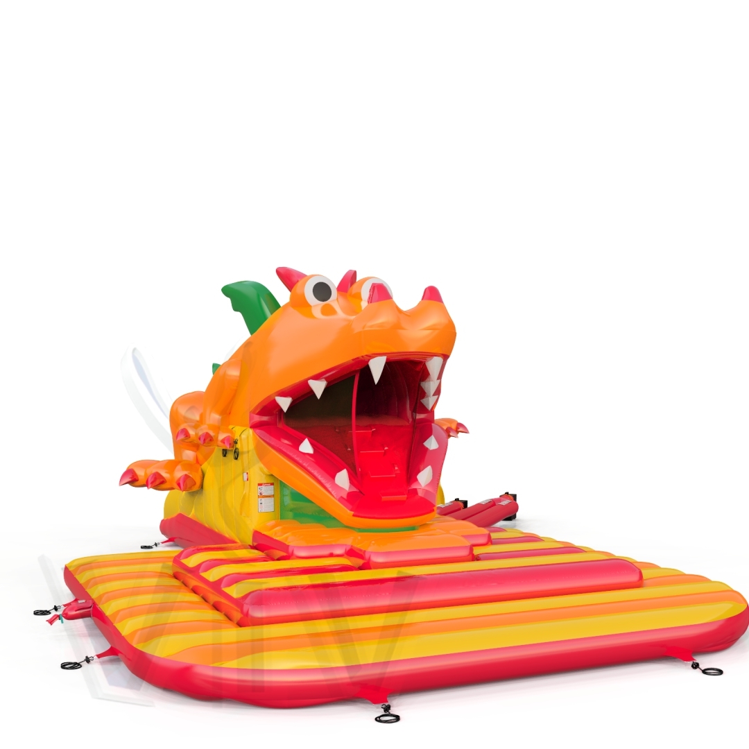 Swallower Dragon commercial inflatable slide