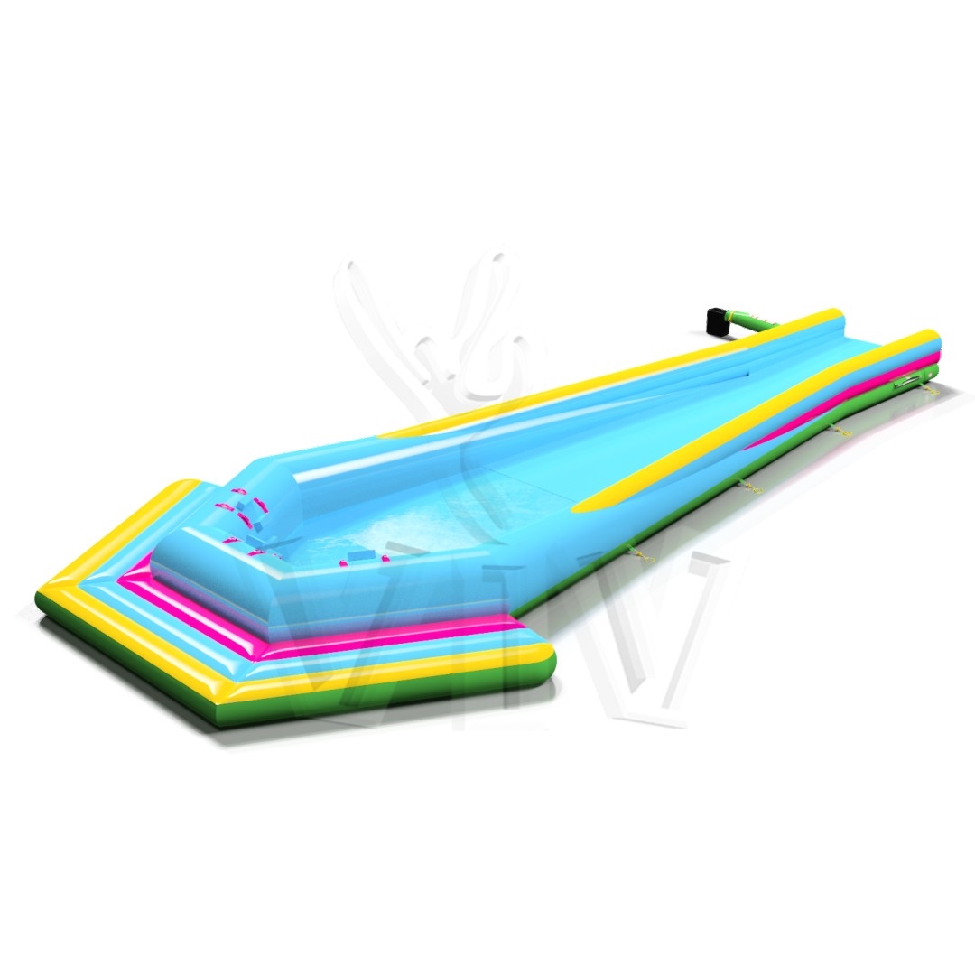 Waterslide Pool 16m Startup POLYMAT commercial inflatable slide