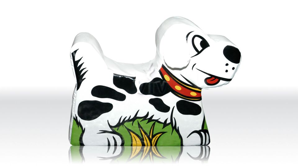 Dog commercial inflatable softplay
