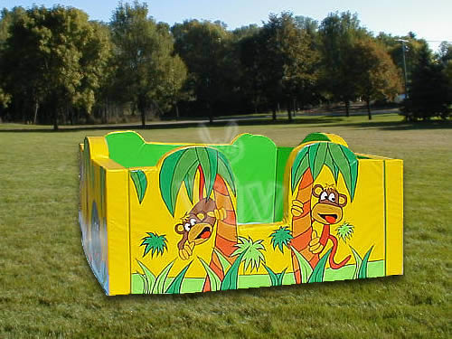 Basin jungle softplay inflatable product photo