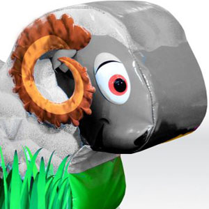 Lamb commercial inflatable softplay