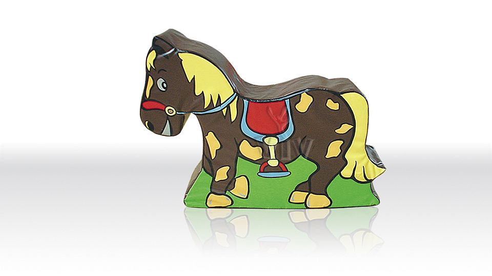Pony commercial inflatable softplay