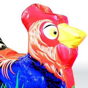 Rooster commercial inflatable softplay