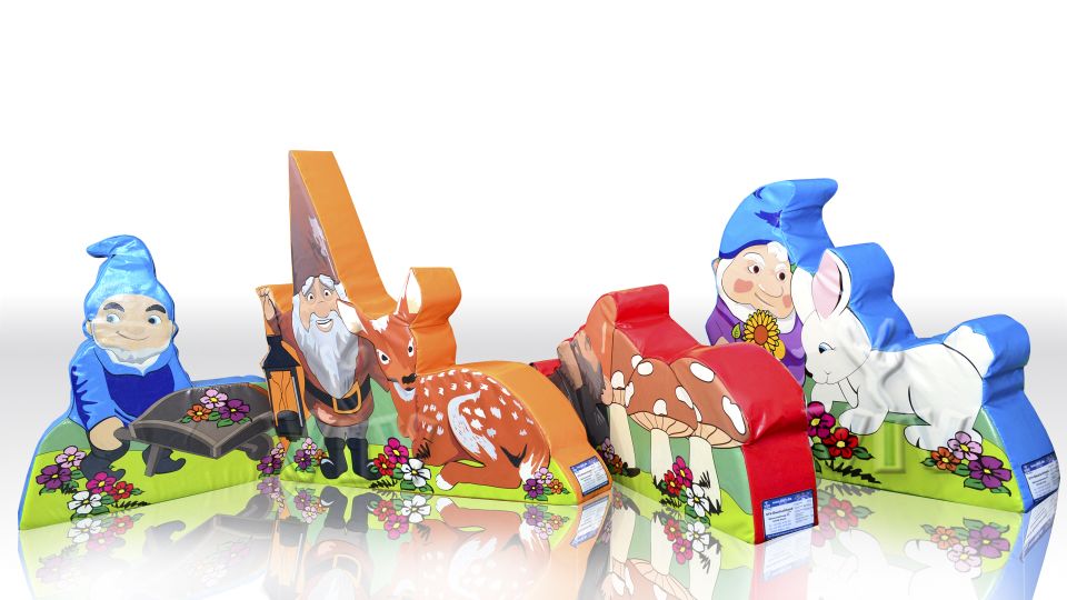 Playground Gnomes (Soft Play) - Collection Gnomes commercial inflatable softplay