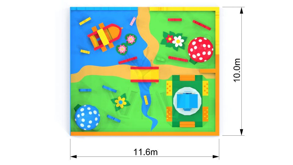 Playground Gnomes (Soft Play) - Collection Gnomes commercial inflatable softplay