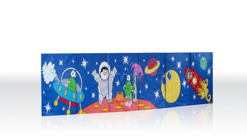 Safety walls and floors Space commercial inflatable softplay
