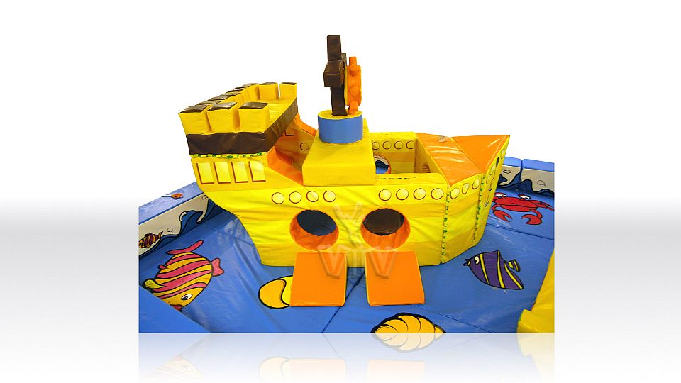 Sea Playground (without figures) commercial inflatable softplay