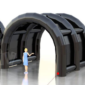 Tent Centipede 8,4 x 5,5 x 4,15 m commercial promotional inflatable tent
