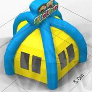 Tent Spider 5 x 4,1 m commercial promotional inflatable tent