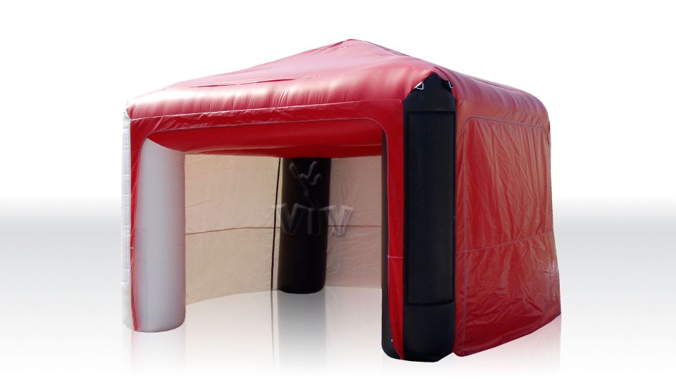 Square tent 4 x 4 m commercial promotional inflatable tent