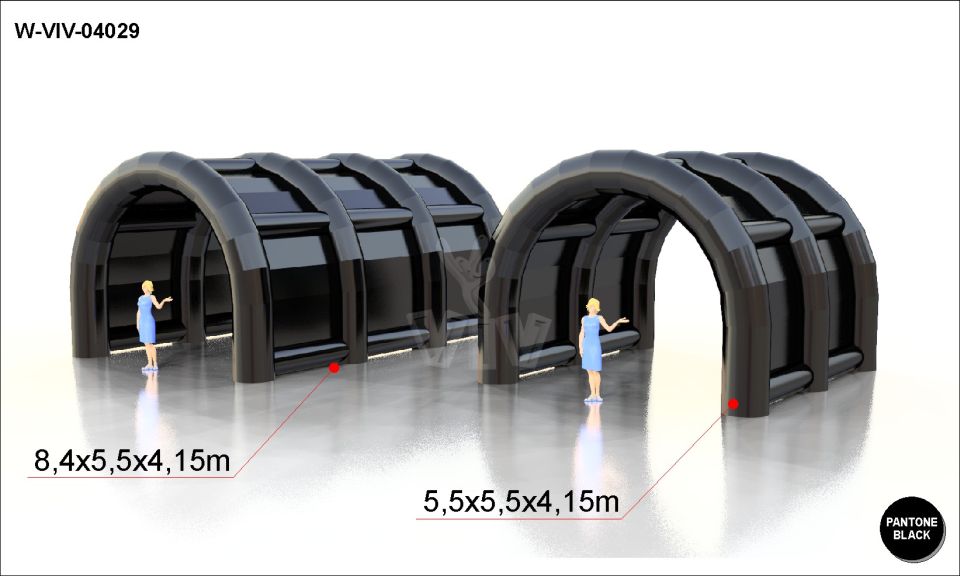 Tent Centipede 8,4 x 5,5 x 4,15 m commercial promotional inflatable tent