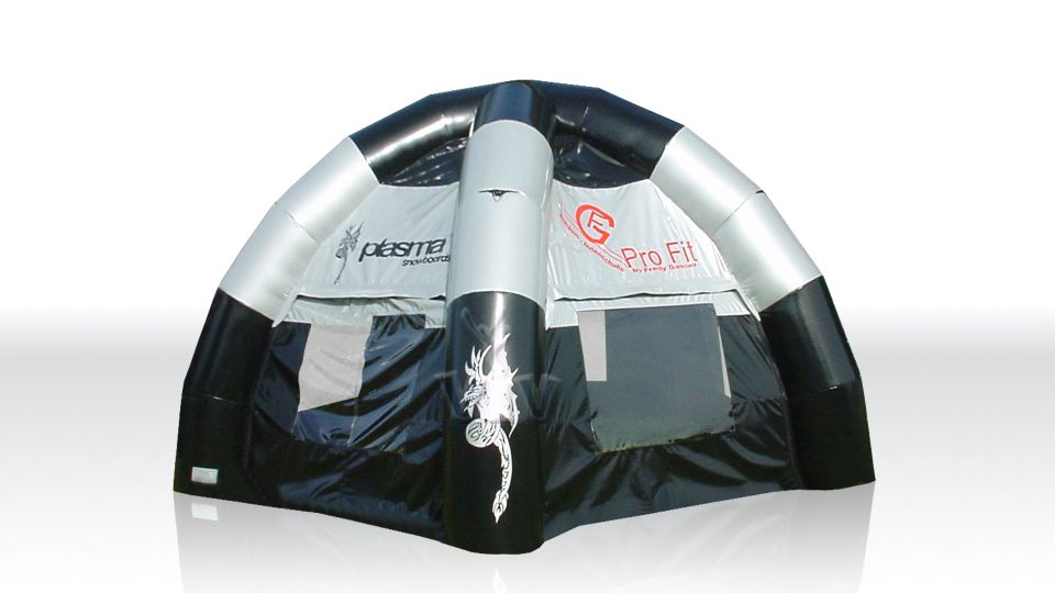 Tent Spider - External diameter 12 m commercial promotional inflatable tent