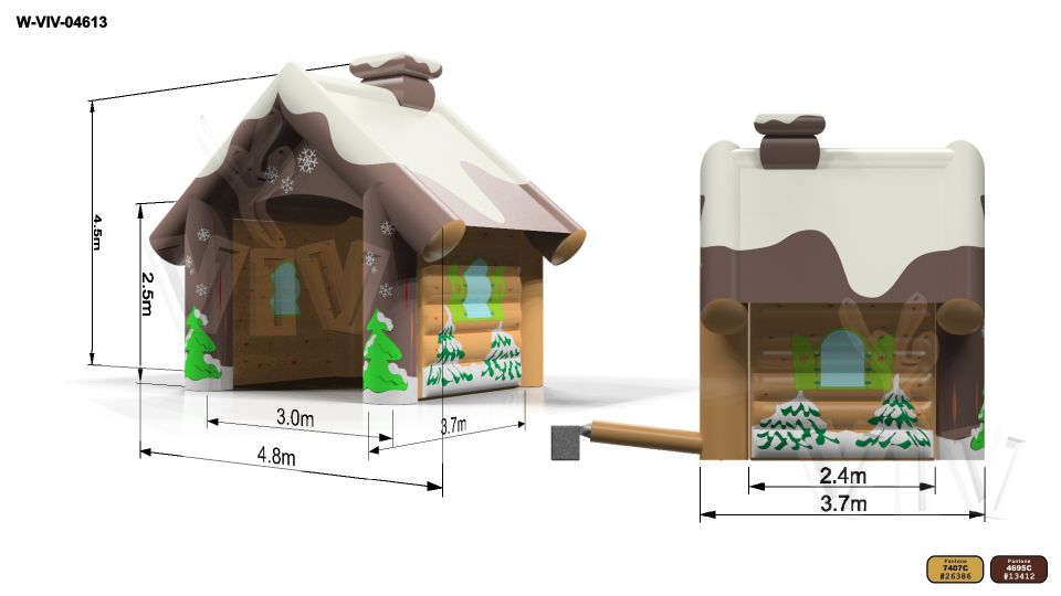 Tent Winter commercial promotional inflatable tent