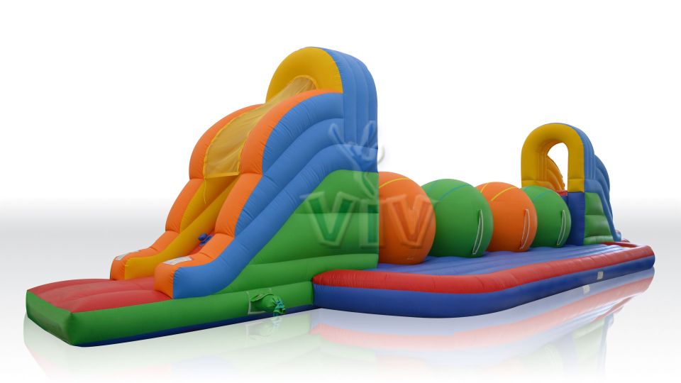 Obstacle Course Wipe-Out commercial inflatable wipe-out attraction