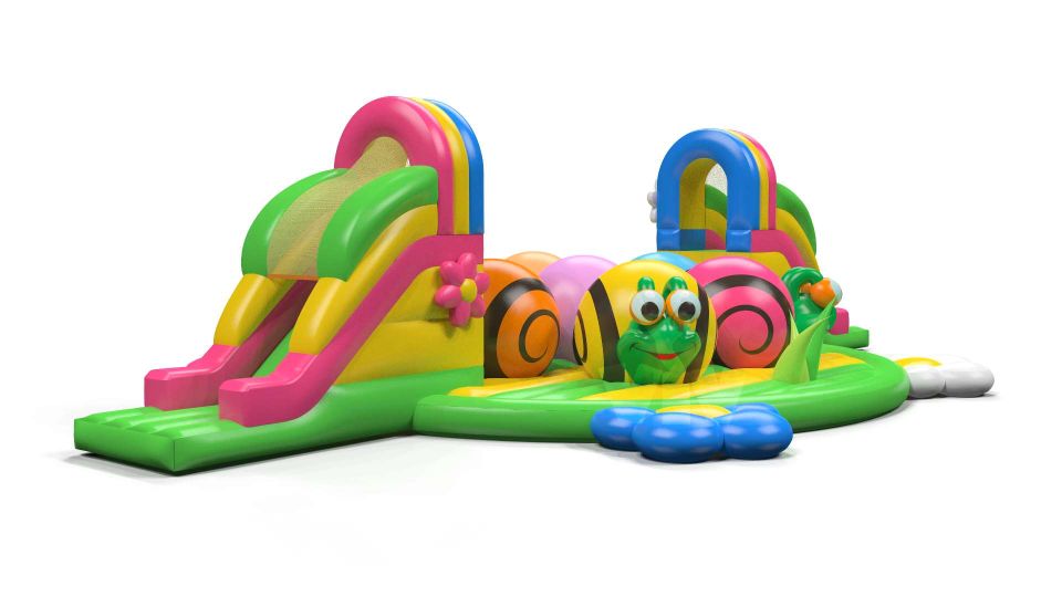 Wipe-Out Snails - Collection Big Bugs commercial inflatable wipe-out attraction