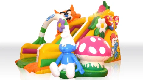 Uwaga Klakier inflatable slide