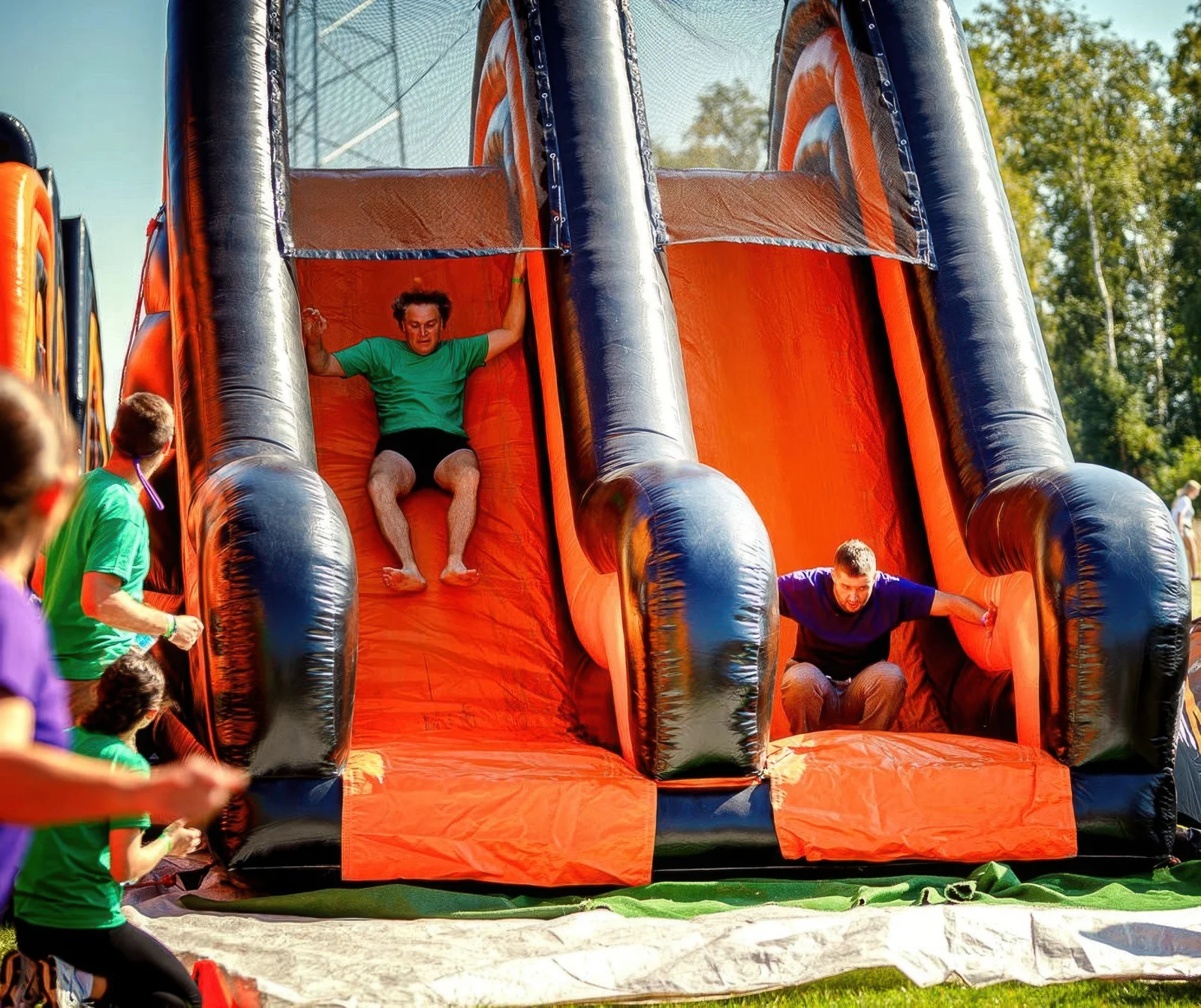 Radical Run XXL inflatable obstacle course